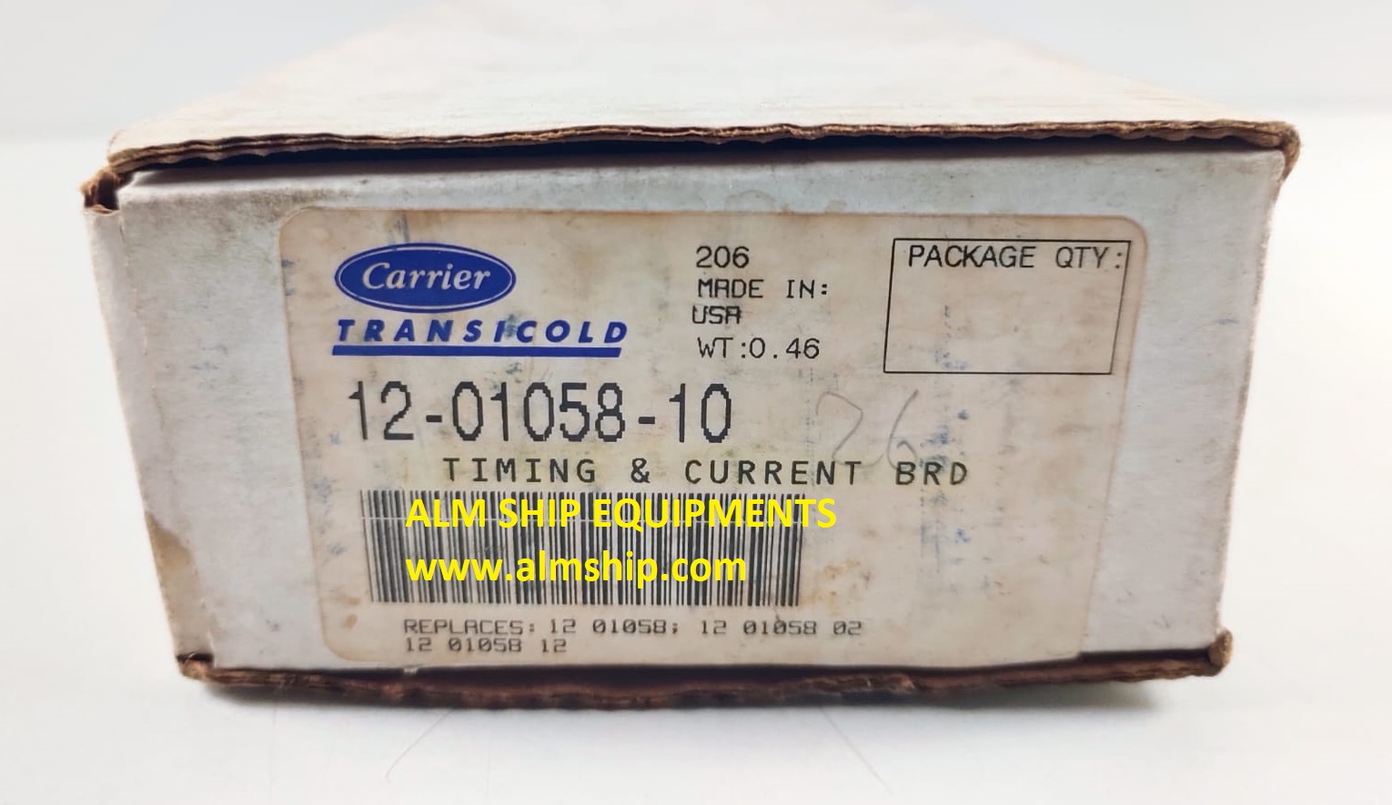 Carrier Transicold 12-01058-10 Timing & Current Brd Pcb Card