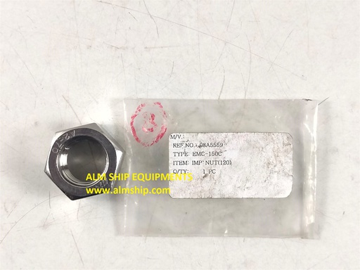 Impeller Nut P/n 120 For Taiko Kikai EMC-150C