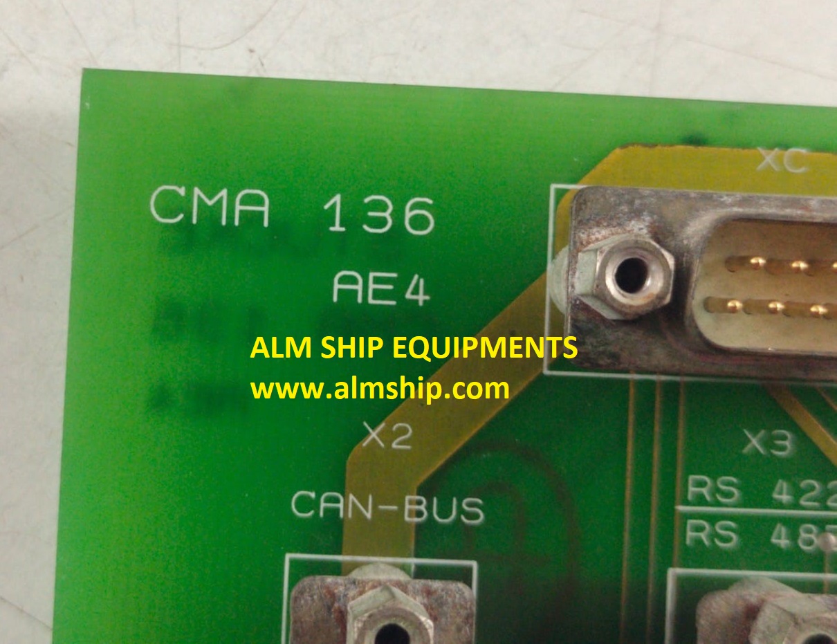 Abb Synpol D CMA 136 AE4 Communication Control Pcb Card