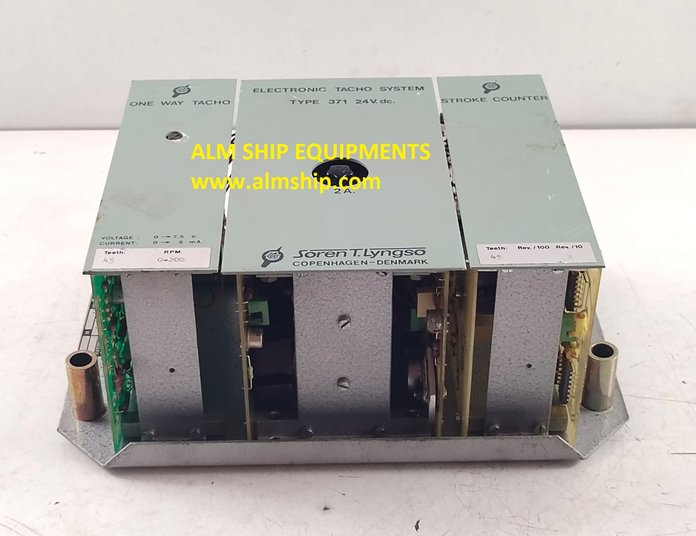 Soren T. Lyngso 371132 Electronic Tacho System Type 371 24V.dc