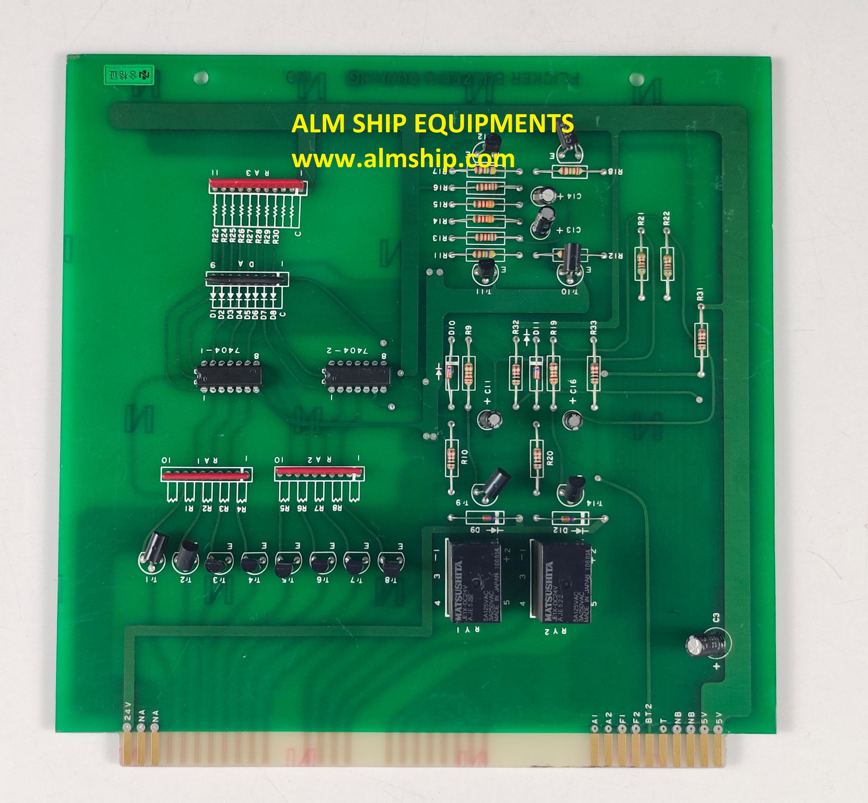 P.NO.209B Flicker Buzzer & Running Ind Pcb Card
