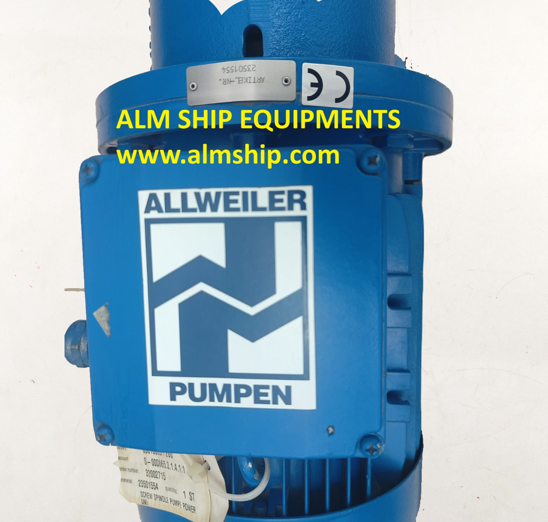 Screw Spindle Pump/ Allweiler /SEFR-B20 R4Q9-W-20
