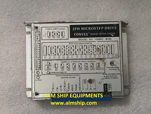 CONVEX CSMD2-B440 MICROSTEP DRIVE/ MOTOR DIRVE SERIES