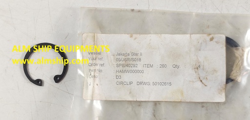 HAMWORTHY 2TF5/2TF54 2ND STAGE CIRCLIP