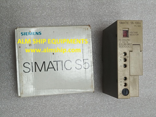 SIMATIC S5-100U/ SIEMENS/ 6ES5 930-8MD11