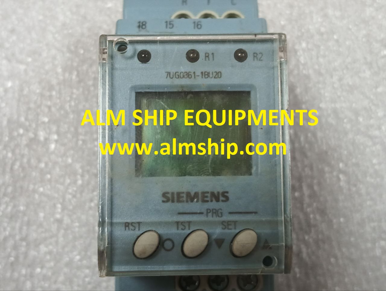 EARTH FAULT RELAY / SIEMENS