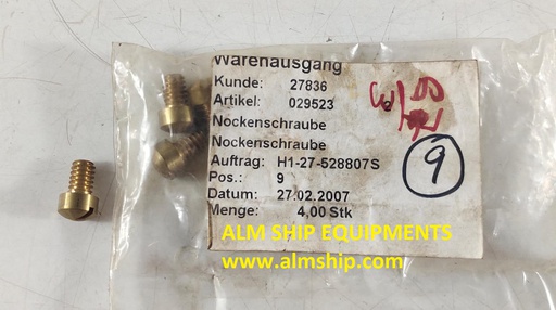 HAMWORTHY 2TF5/2TF54 CAM SCREW