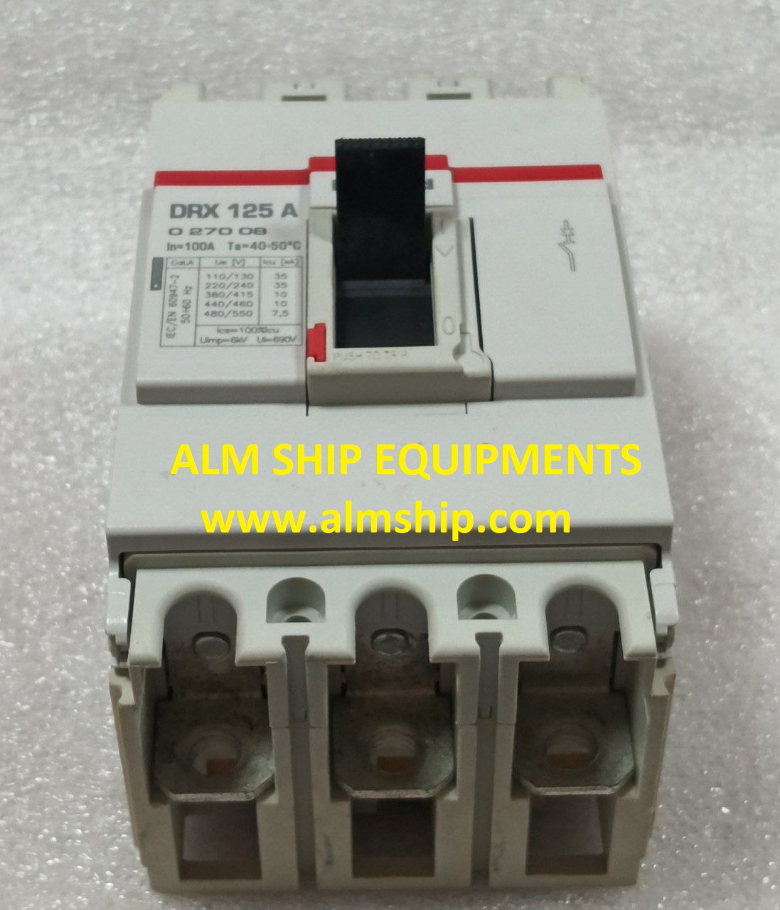 CIRCUIT BREAKER/ LEGRAND / DRX 125 A