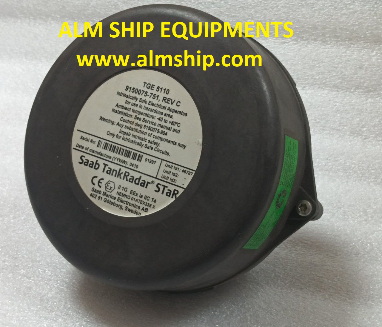 TRANSMITTER ELECTRONIC BOX/ SAAB TANK RADAR/ TGE 5110