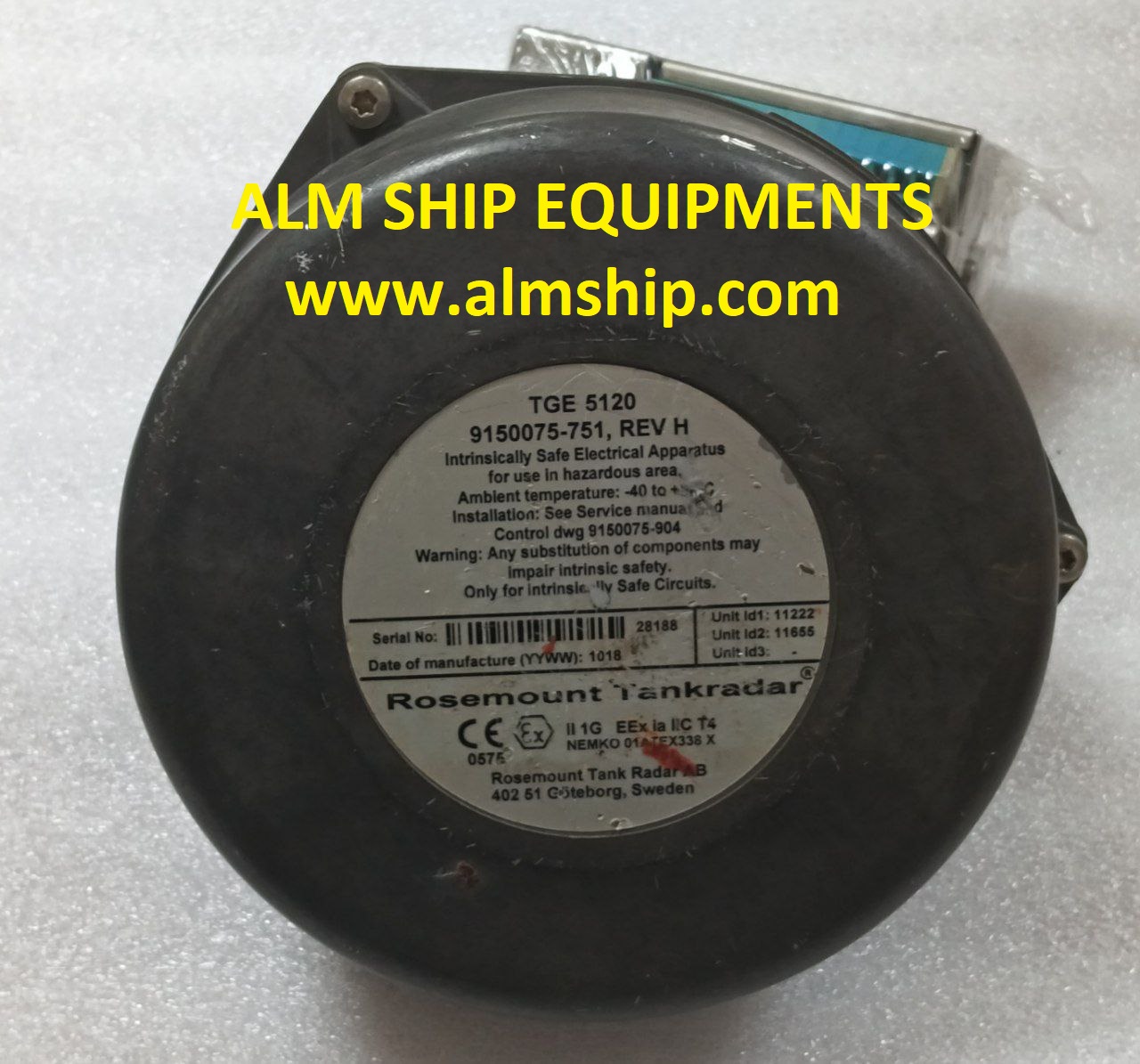 TRANSMITTER ELECTRONIC BOX/ SAAB TANK RADAR/ TGE 5120