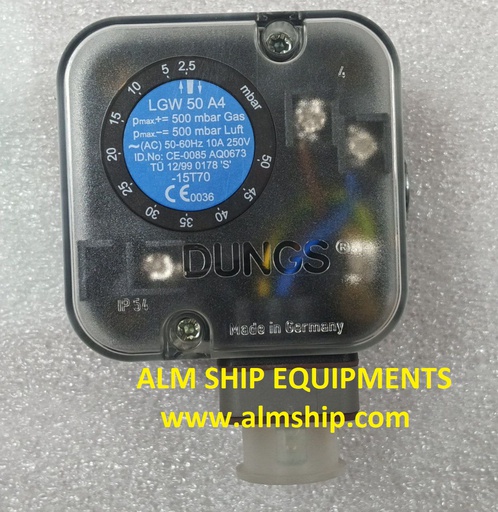 PRESSURE SWITCH/ DUNGS/ LGW 50 A4