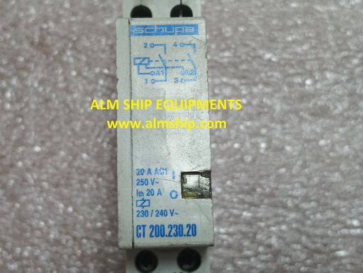 CONTRACTOR / SCHUPA/ CT 200.230.20